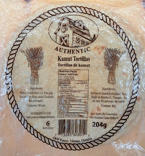 Authentic - KAMUT Tortilla